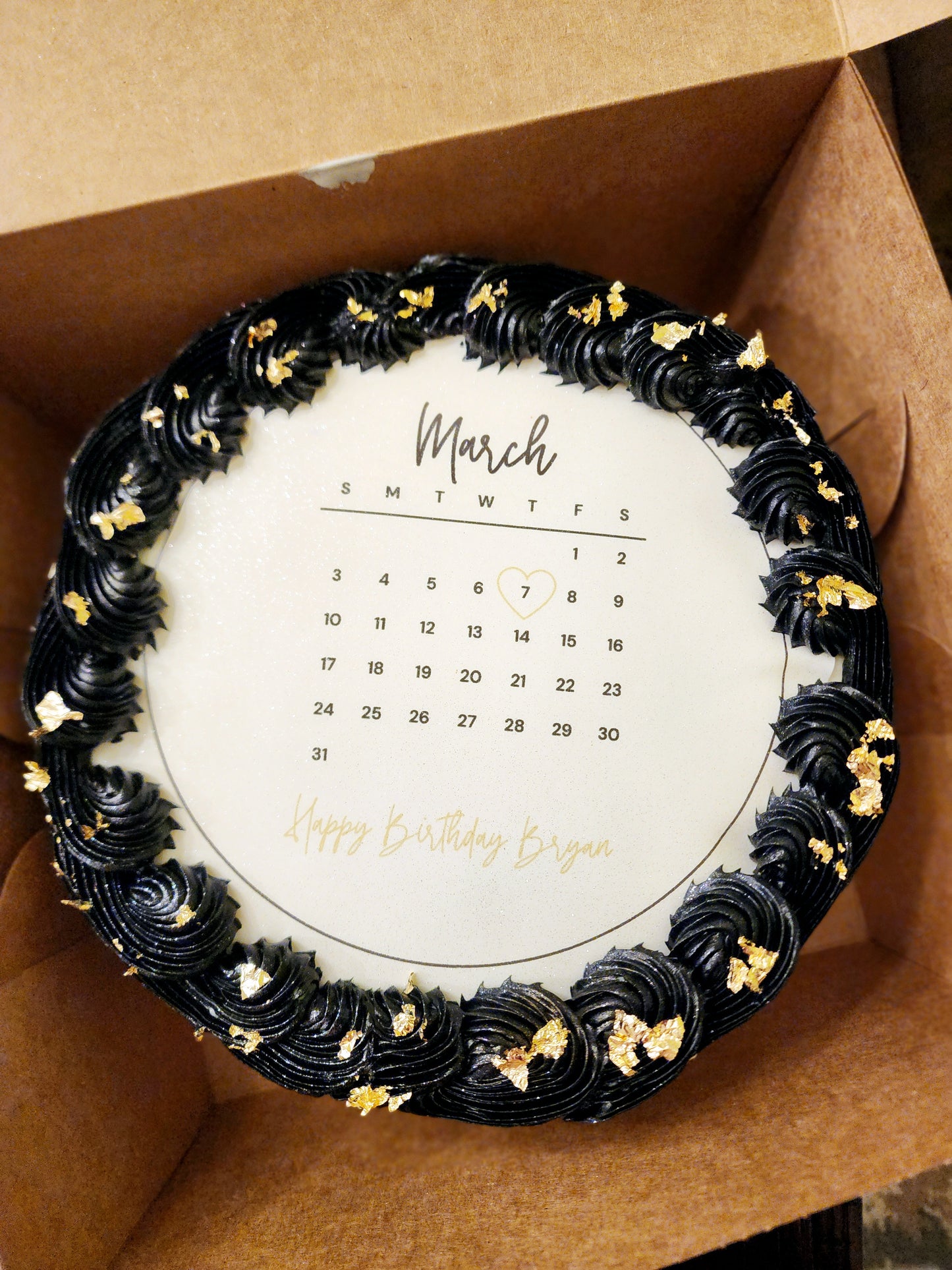Calendar cakes