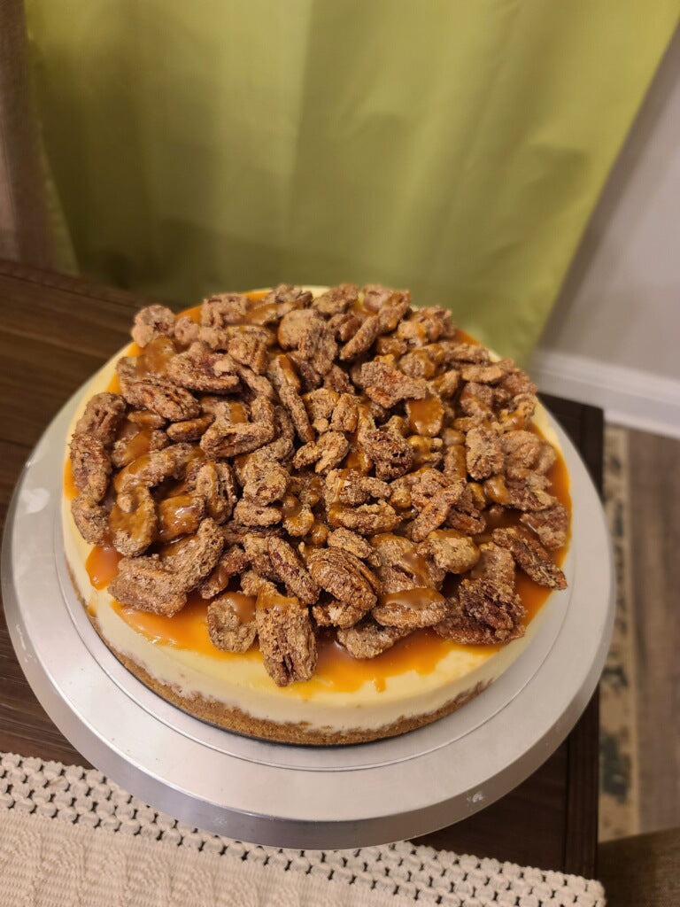 Praline Caramel Cheesecake