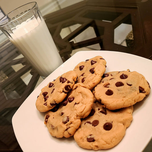 Peanut Butter Cookies w/ Chocolate Chips