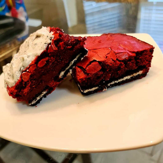 Red Velvet Brownies