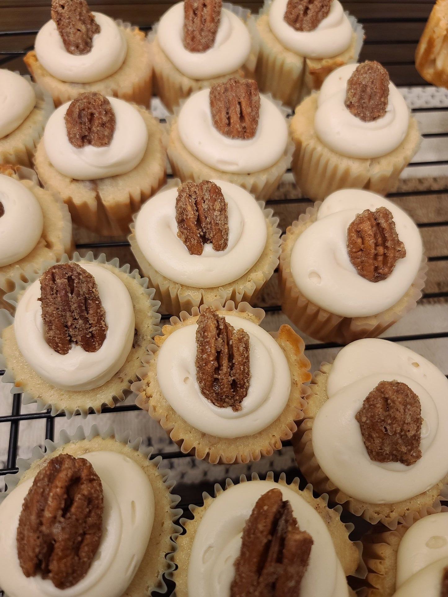 Butter Pecan Cupcakes