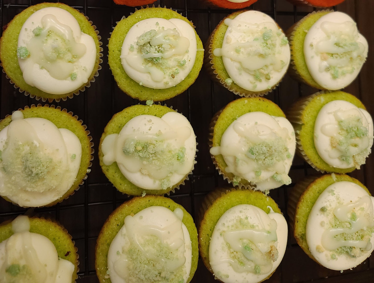 Key Lime Crunch Cupcakes