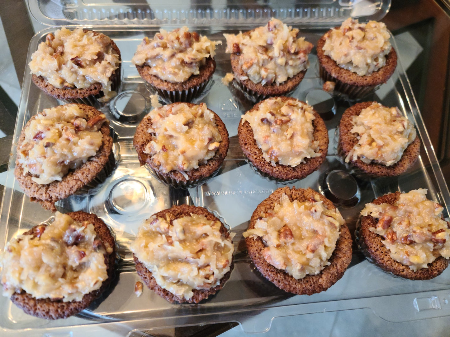 German Chocolate Cupcakes